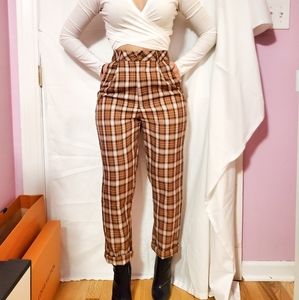 Plaid pants